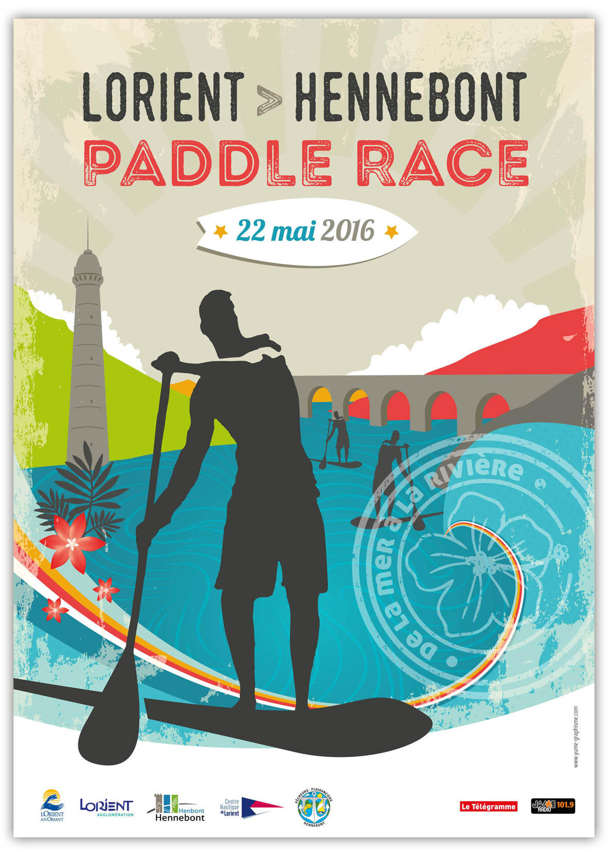 Lorient Hennebont Paddle Race 2016