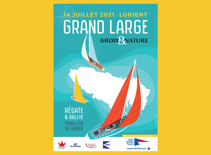 yume graphisme affiche grand large 2021 affiche grand large